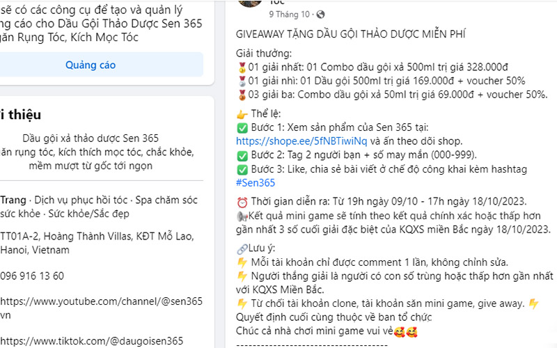 dịch vụ chăm sóc fanpage