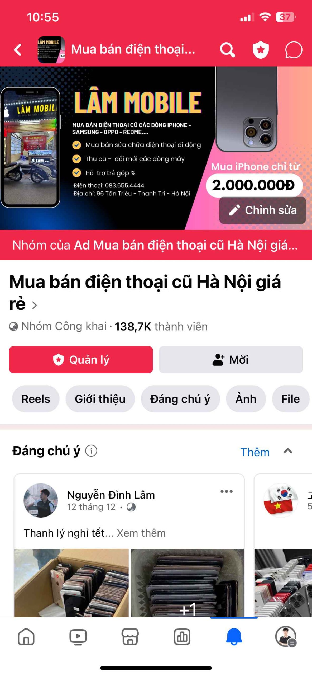dịch vụ xây dựng cộng đồng group facebook