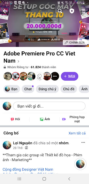 dịch vụ xây dựng cộng đồng group facebook