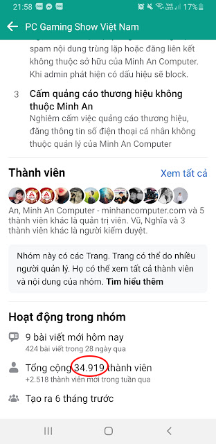 dịch vụ xây dựng cộng đồng group facebook