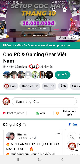 dịch vụ xây dựng cộng đồng group facebook