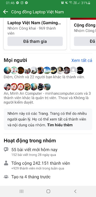 dịch vụ xây dựng cộng đồng group facebook