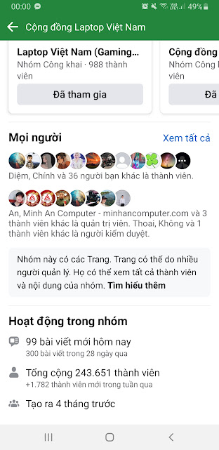 dịch vụ xây dựng cộng đồng group facebook