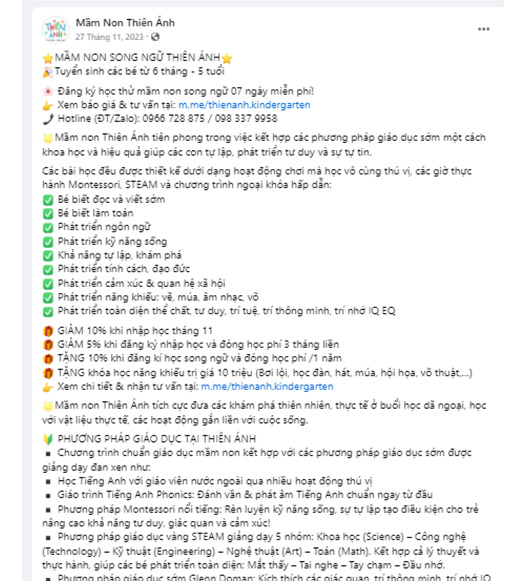 dịch vụ quảng cáo facebook