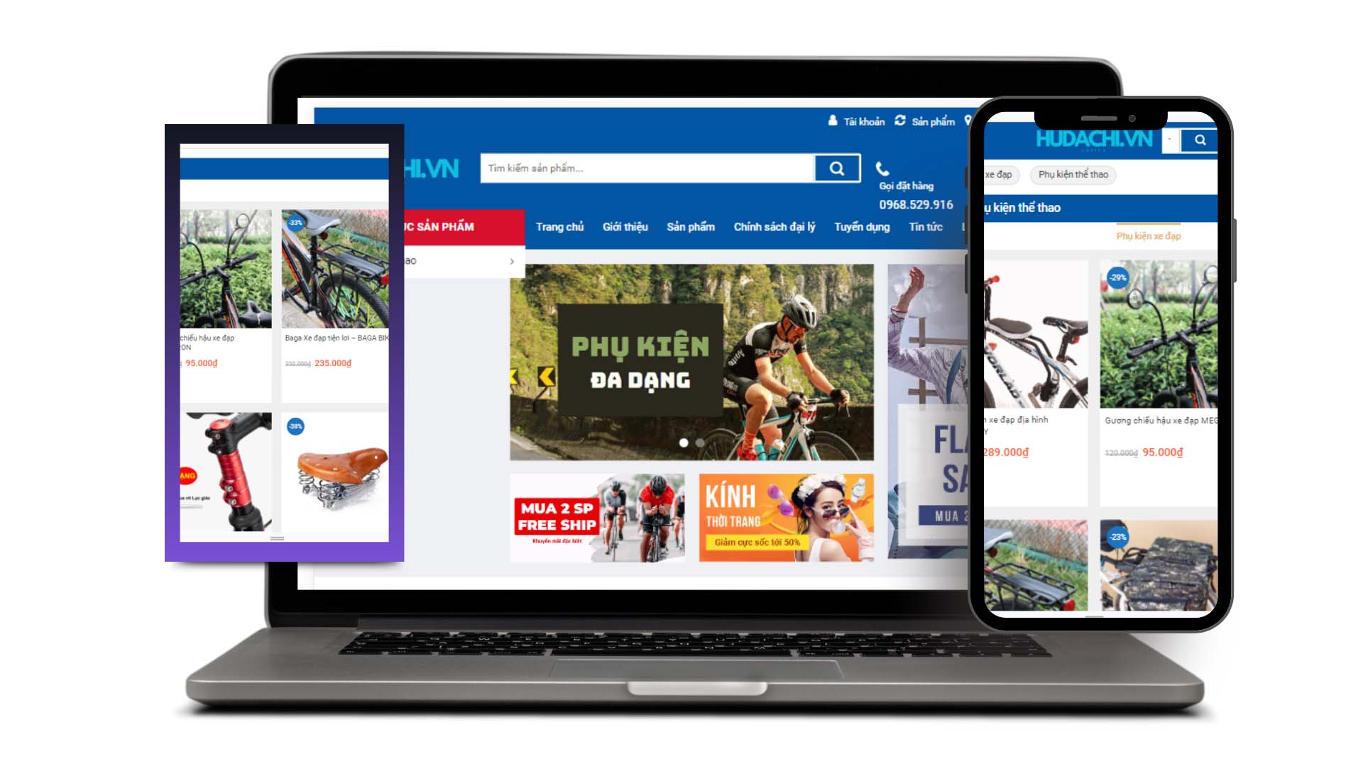 dự án thiết kế website