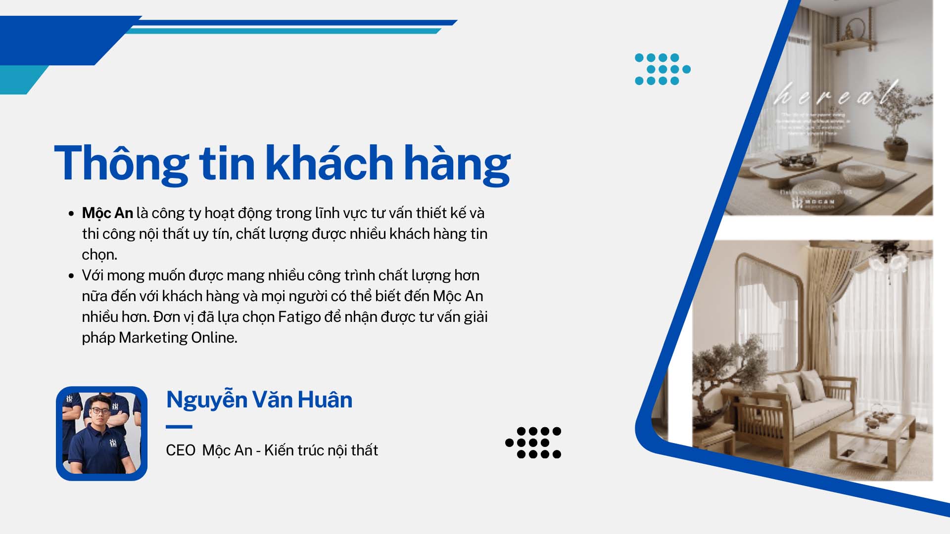 dự án thiết kế website chuẩn seo