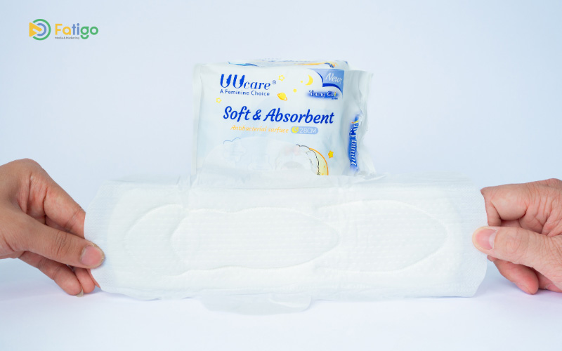 Dự án chụp ảnh sản phẩm Băng vệ sinh BonBon Home thực hiện bởi Fatigo